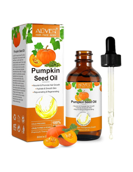 Aceite de Semilla de Calabaza 60ml JHCS - Hidratación y Crecimiento Cabello Aceite de Semilla de Calabaza 60ml JHCS - Hidratación y Crecimiento Cabello