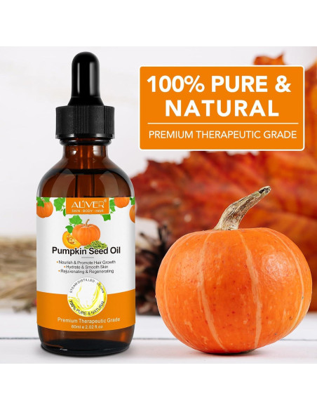 Aceite de Semilla de Calabaza 60ml JHCS - Hidratación y Crecimiento Cabello Aceite de Semilla de Calabaza 60ml JHCS - Hidratación y Crecimiento Cabello
