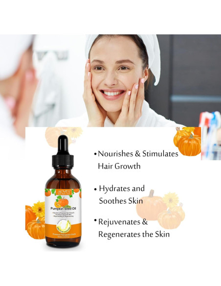 Aceite de Semilla de Calabaza 60ml JHCS - Hidratación y Crecimiento Cabello Aceite de Semilla de Calabaza 60ml JHCS - Hidratación y Crecimiento Cabello