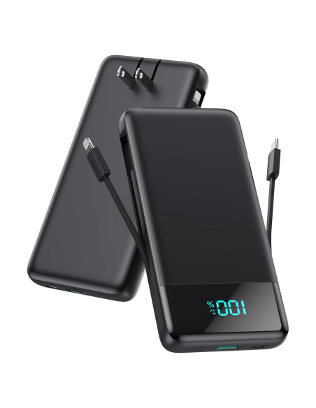 Cargador Portátil FOCHEW 13800mAh USB-C 4 Salidas iPhone Cargador Portátil FOCHEW 13800mAh USB-C 4 Salidas iPhone