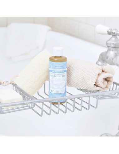 Jabón Líquido Dr. Bronner's Puro-Castile 236.6 ml Sin Fragancia