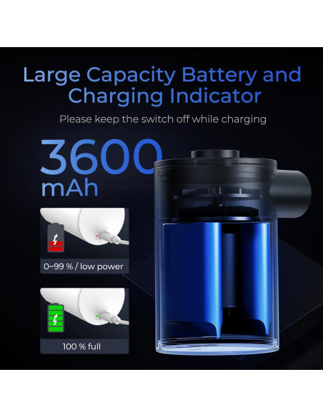 Bomba de Aire Portátil FLEXTAILGEAR MAX 2020 3600mAh Bomba de Aire Portátil FLEXTAILGEAR MAX 2020 3600mAh