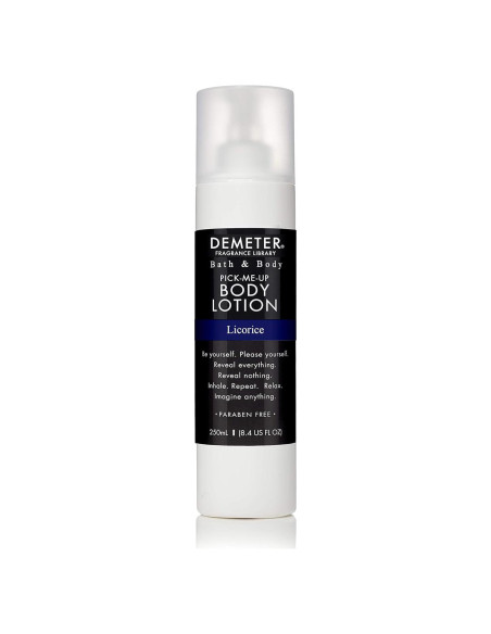 Loción Corporal Demeter Regaliz 238 ml - Hidratante Piel Seca Loción Corporal Demeter Regaliz 238 ml - Hidratante Piel Seca