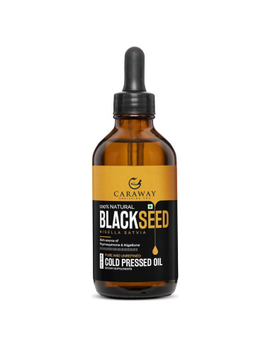 Aceite de Semilla Negra Caraway 236 ml Prensado en Frío