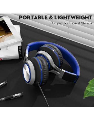Auriculares con cable USB Tipo C Yoygerty 40mm sonido Hi-Fi