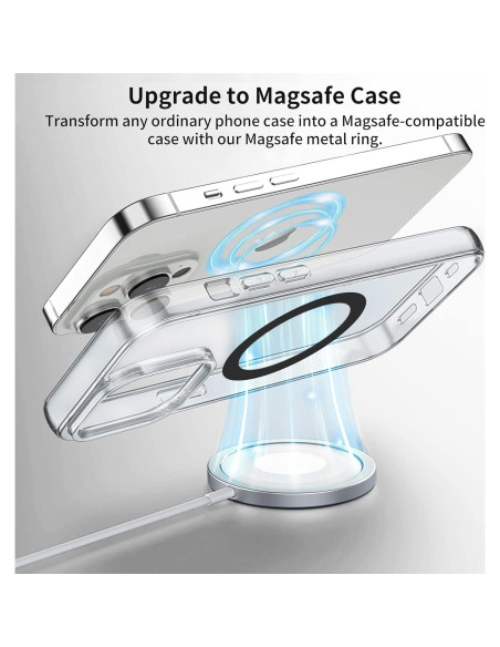 Anillos Metálicos Aothey para Magsafe - 6 Piezas Anillos Metálicos Aothey para Magsafe - 6 Piezas