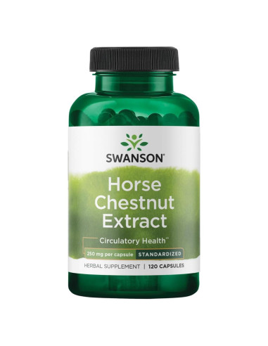 Castaño de Indias Swanson 22% Aescina 250mg 120 Cápsulas