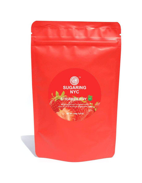 Exfoliante Corporal Natural Sugaring NYC - Fresa 250g Exfoliante Corporal Natural Sugaring NYC - Fresa 250g