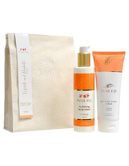 Juego de Regalo de Baño Pure Fiji Coco y Mango - Spa Juego de Regalo de Baño Pure Fiji Coco y Mango - Spa