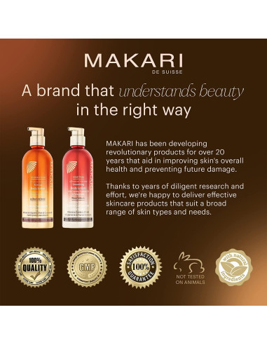 Loción Corporal Suavizante Intensa Makari 476 g - Antienvejecimiento