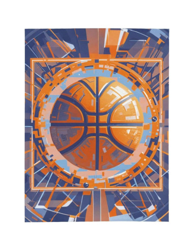 Manta de Fútbol City Keen 127x101.6cm Franela Suave