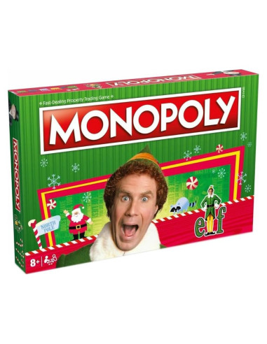 Juego de Mesa Monopoly Elf Winning Moves, 2-6 Jugadores