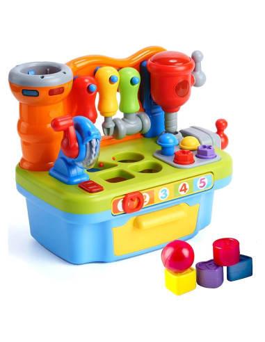 Woby Banco de Trabajo Musical para Niños con Herramientas
