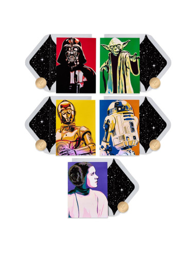 Tarjetas en Blanco Papyrus Star Wars - Paquete de 20