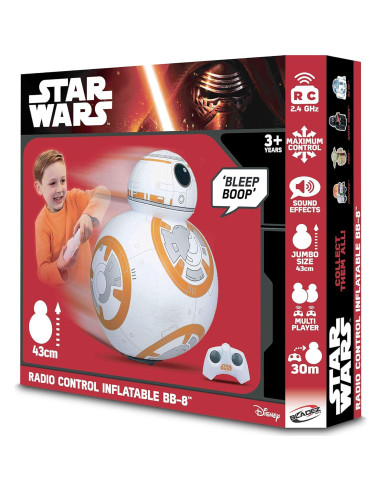 Juguetronica BB-8 Inflable Control Remoto 47 cm Star Wars