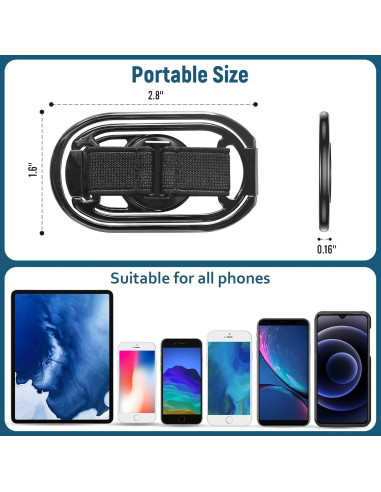 Soporte para Teléfono Mindsky 3 en 1 Ajustable Magnético