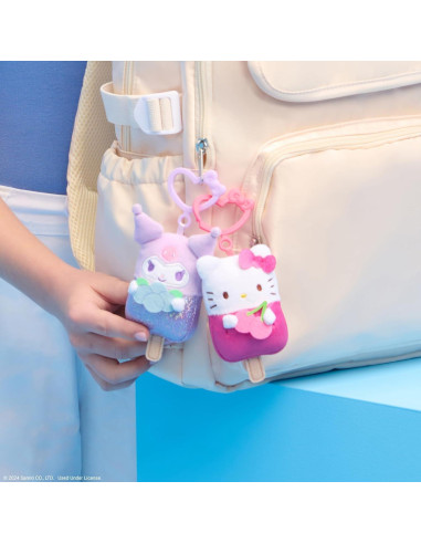 Paquete de 4 Clips de Peluche Hello Kitty y Amigos - Jazwares