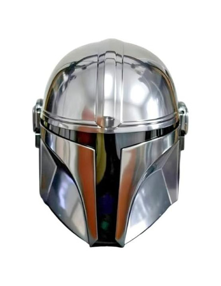Casco Mandaloriano AnNafi de Acero Suave para Cosplay Casco Mandaloriano AnNafi de Acero Suave para Cosplay
