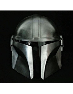 Casco Mandaloriano AnNafi de Acero Suave para Cosplay 2