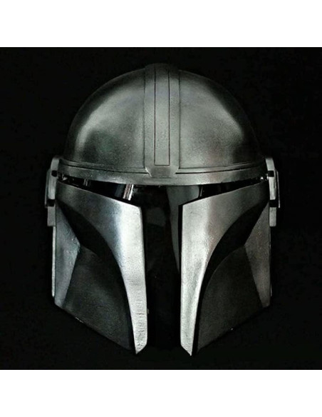 Casco Mandaloriano AnNafi de Acero Suave para Cosplay Casco Mandaloriano AnNafi de Acero Suave para Cosplay