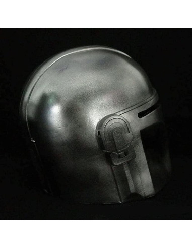 Casco Mandaloriano AnNafi de Acero Suave para Cosplay