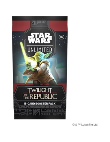 Star Wars: Unlimited TCG Crepúsculo de la República - 24 Paquetes