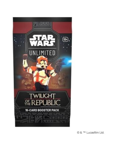 Star Wars: Unlimited TCG Crepúsculo de la República - 24 Paquetes