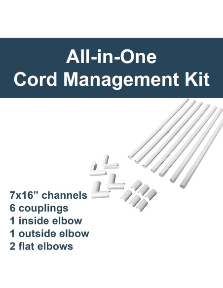 Kit Organizador de Cables Legrand Wiremold C110 40,64 cm Kit Organizador de Cables Legrand Wiremold C110 40,64 cm