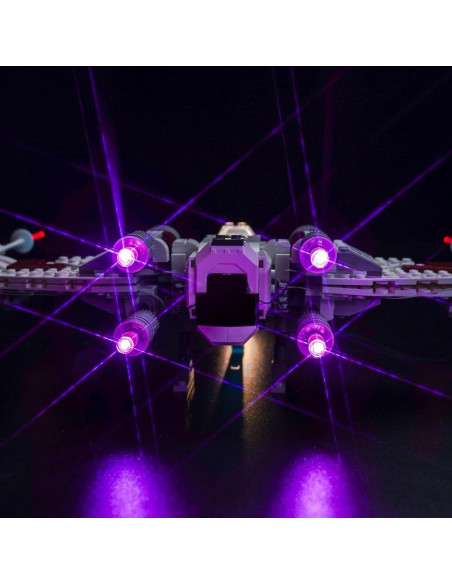 Kit de Luz LED Hilighting para Lego Star Wars TIE Fighter y X-Wing Kit de Luz LED Hilighting para Lego Star Wars TIE Fighter y X-Wing