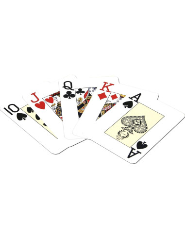 Set de 2 Barajas de Juego Da Vinci con Estuche Duro - Jumbo