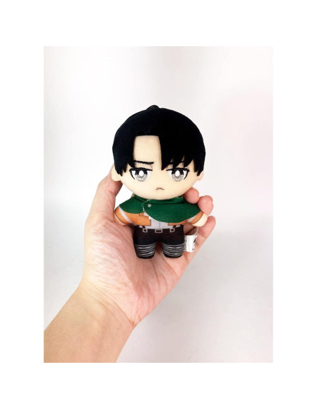Peluche Levi Ataque en los Titanes 11.4 cm Gran Entretenimiento Peluche Levi Ataque en los Titanes 11.4 cm Gran Entretenimiento