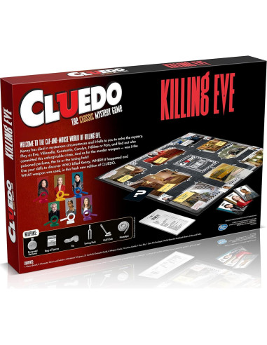 Juego de Mesa Cluedo Killing Eve - Winning Moves, 2-6 Jugadores