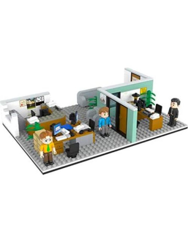 Conjunto de Construcción Dunder Mifflin 369 Piezas Phatmojo
