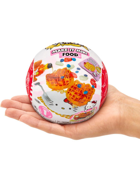 Hacerlo Mini Comida Hello Kitty - 2 Paquetes Sorpresa Hacerlo Mini Comida Hello Kitty - 2 Paquetes Sorpresa