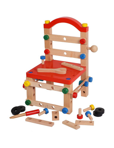 Kit de Construcción de Madera TOWO - 54 Piezas Tuercas y Tornillos