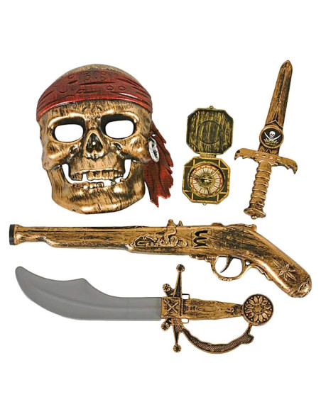 Juego de Pirata ArtCreativity 5 Piezas para Niños Juego de Pirata ArtCreativity 5 Piezas para Niños