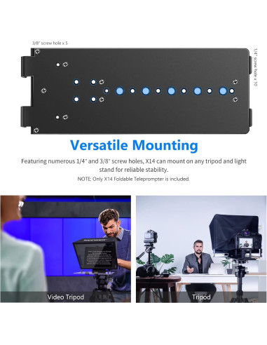 Teleprompter NEEWER X14 con control remoto y APP