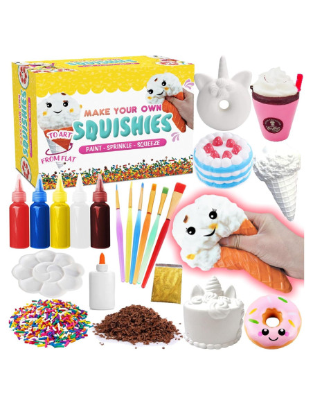 Kit de Pintura Squishies Insnug - 6 Piezas de Postre Jumbo Kit de Pintura Squishies Insnug - 6 Piezas de Postre Jumbo