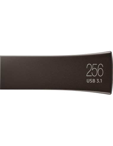 Samsung BAR Plus 256GB USB 3.1 Flash Drive Gris Titanio
