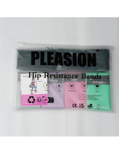 Bandas de Resistencia PLEASION 5 Niveles Antideslizantes
