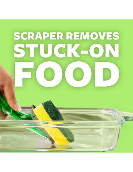 Esponjas de Platos Scotch-Brite 6 Piezas Alta Dureza 3M Esponjas de Platos Scotch-Brite 6 Piezas Alta Dureza 3M