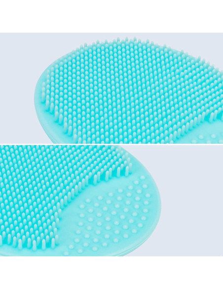 Paquete de 4 cepillos faciales JEXCULL de silicona suave Paquete de 4 cepillos faciales JEXCULL de silicona suave