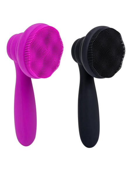 2 Cepillos Faciales de Silicona MtBoi Exfoliantes para Piel Sensible 2 Cepillos Faciales de Silicona MtBoi Exfoliantes para Piel Sensible