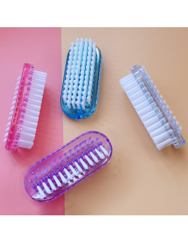 Cepillo de Uñas 4 PCS Xingjinmin Doble Cara Suave y Dura