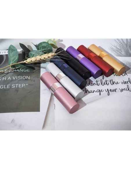 Atomizador de Perfume Mini Lil Ray 8ml 4 Colores Reutilizable Atomizador de Perfume Mini Lil Ray 8ml 4 Colores Reutilizable