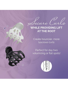 Pinzas de Garra Curl Keeper para Cabello Grueso y Fino - Paquete de 12 2