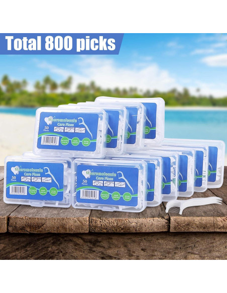 800 Palillos de Hilo Dental Aussumy - Limpieza Profunda y Mango Ergonómico 800 Palillos de Hilo Dental Aussumy - Limpieza Profunda y Mango Ergonómico