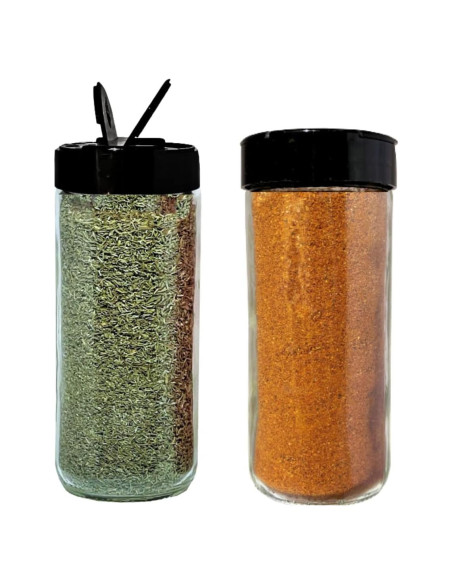 Dispensadores de Especias de Vidrio Jarming 16 oz - Set de 2 Dispensadores de Especias de Vidrio Jarming 16 oz - Set de 2