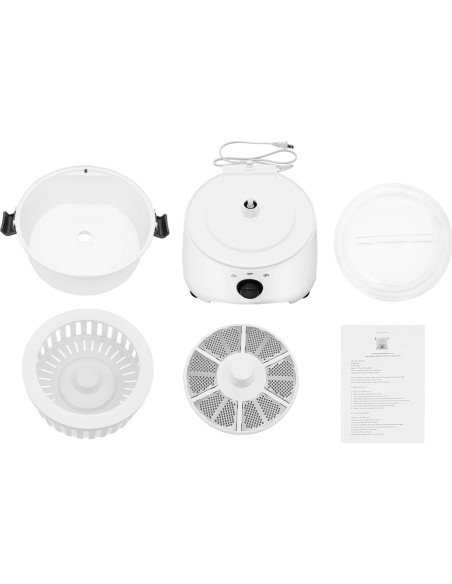Pelador de Patatas Eléctrico RudiUsoy 85W Automático 0.8kg Pelador de Patatas Eléctrico RudiUsoy 85W Automático 0.8kg