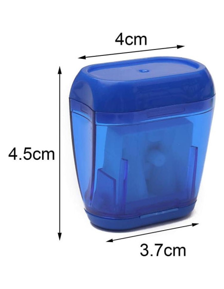 Sacapuntas Manual Doble Agujero SUMAJU 4 Piezas Colorido Sacapuntas Manual Doble Agujero SUMAJU 4 Piezas Colorido